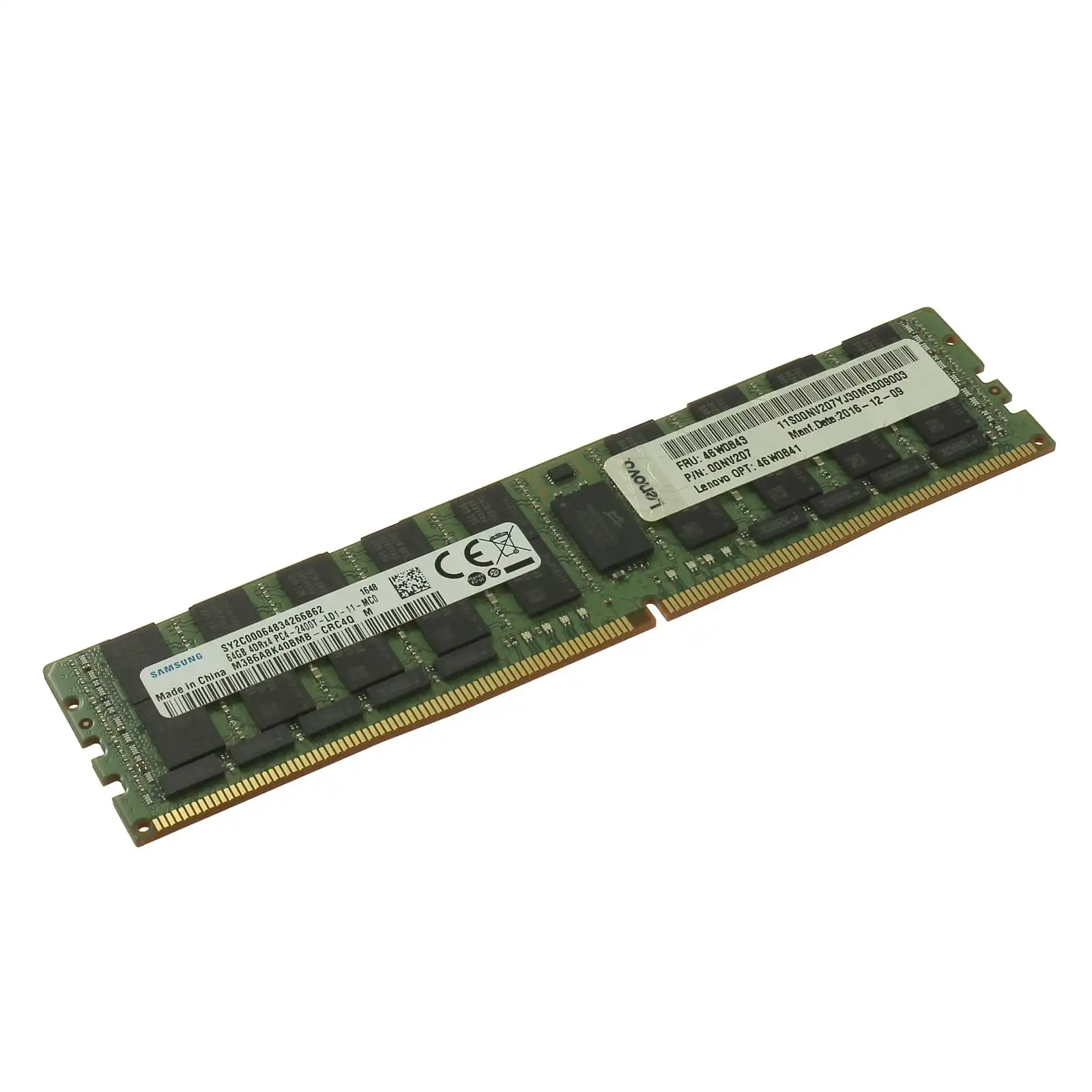 46W0841 - Lenovo 64GB 4Rx4 PC4-2400T DDR4 Memory