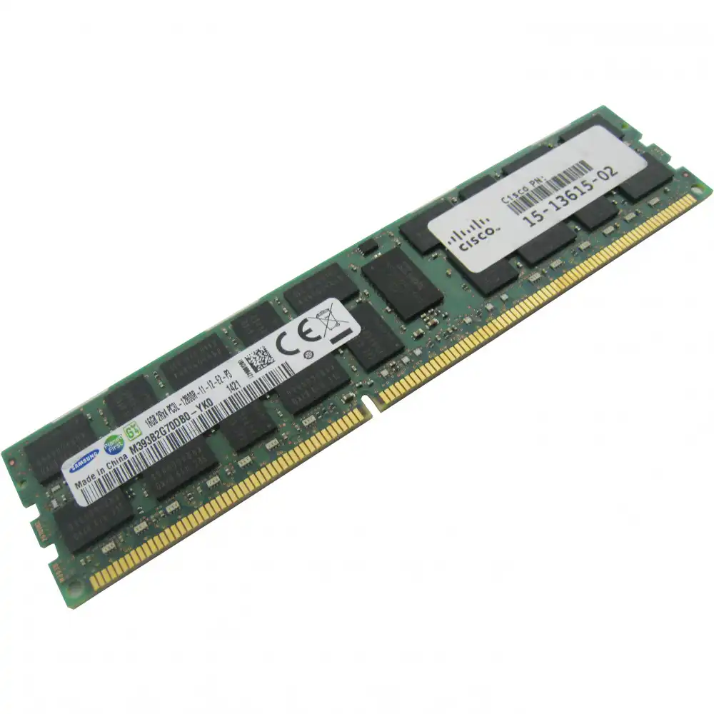UCS-MR-1X162RY-A - Cisco 16GB (1x16GB) 2Rx4 PC3L-12800R DDR3 Memory